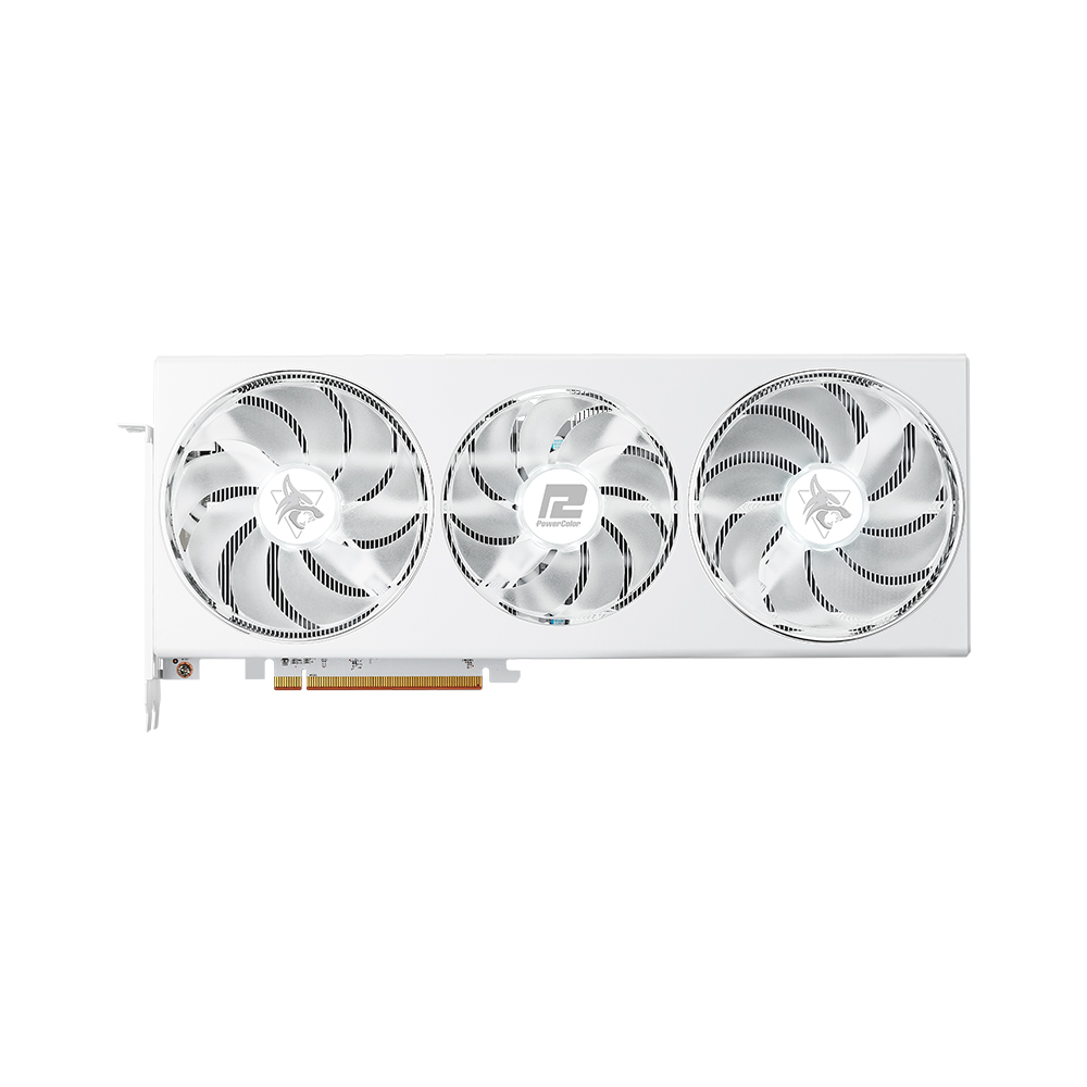 Hellhound Spectral White AMD Radeon RX 7800 XT 16GB GDDR6